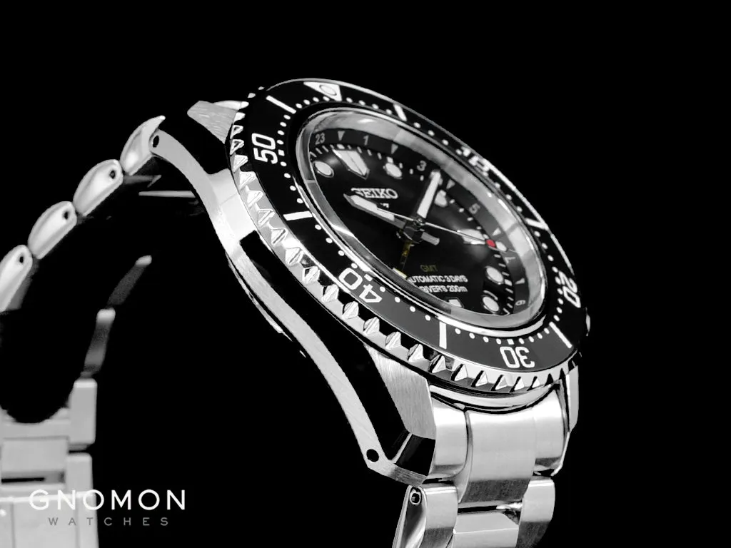 Prospex 200M Automatic Diver Scuba GMT Black Ref. SBEJ011