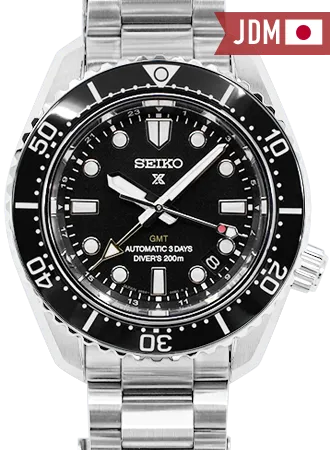 Prospex 200M Automatic Diver Scuba GMT Black Ref. SBEJ011