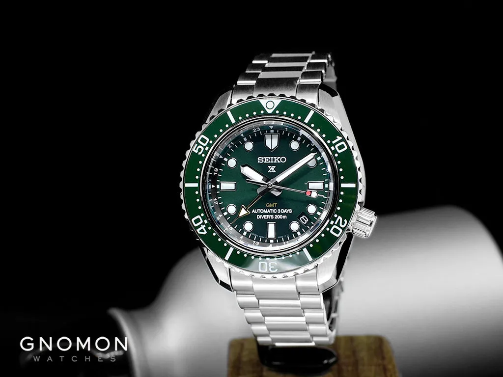 Prospex 200M Automatic Diver Scuba GMT Green Ref. SBEJ009