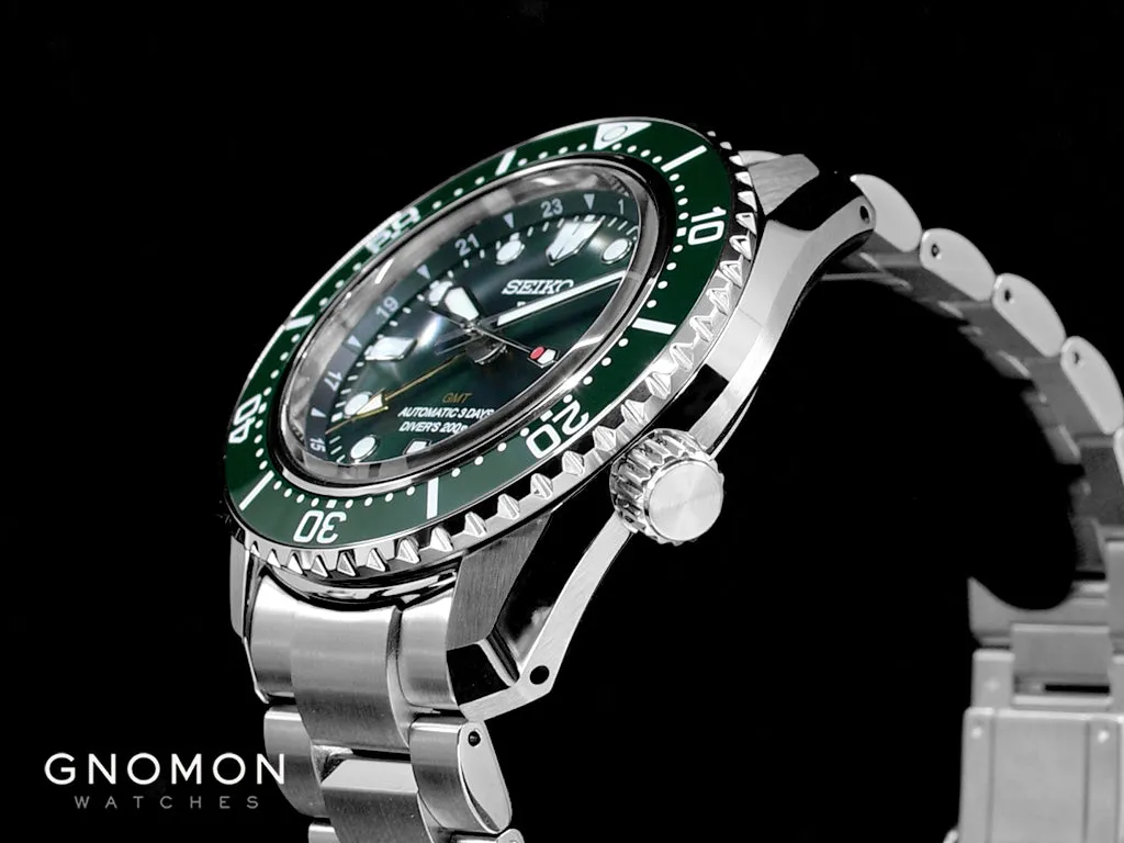 Prospex 200M Automatic Diver Scuba GMT Green Ref. SBEJ009