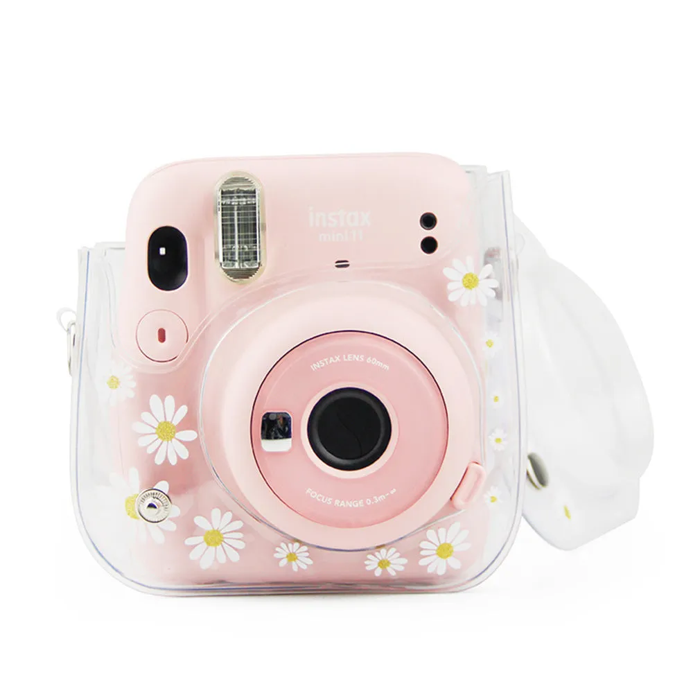 PVC Transparent Material Protective Cover for Fujifilm Instax Mini11/9/8 Camera Bag