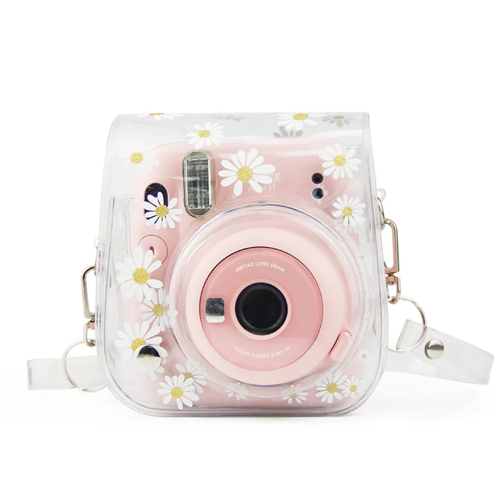 PVC Transparent Material Protective Cover for Fujifilm Instax Mini11/9/8 Camera Bag