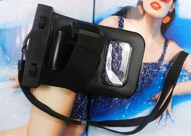 PVC Waterproof Diving Bag For Mobile Phones Underwater Pouch Case For iphone 6/6 plus/5/5s For samsung galaxy s3/s4