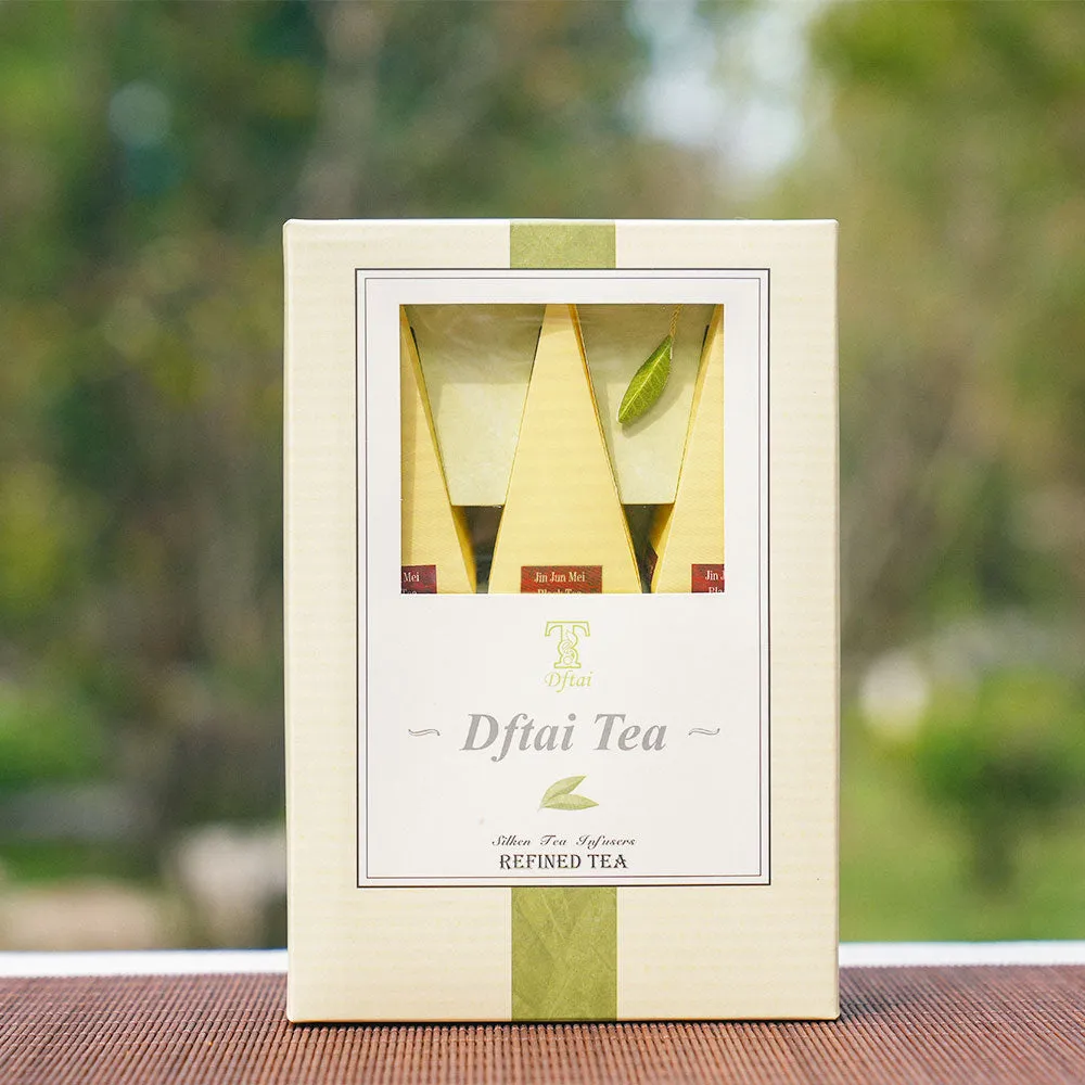 Pyramid Triangular Tea Bag JunMei Black Tea Gift Box