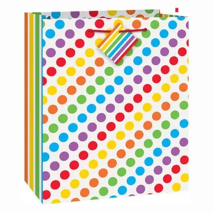 Rainbow Birthday Medium Gift Bag