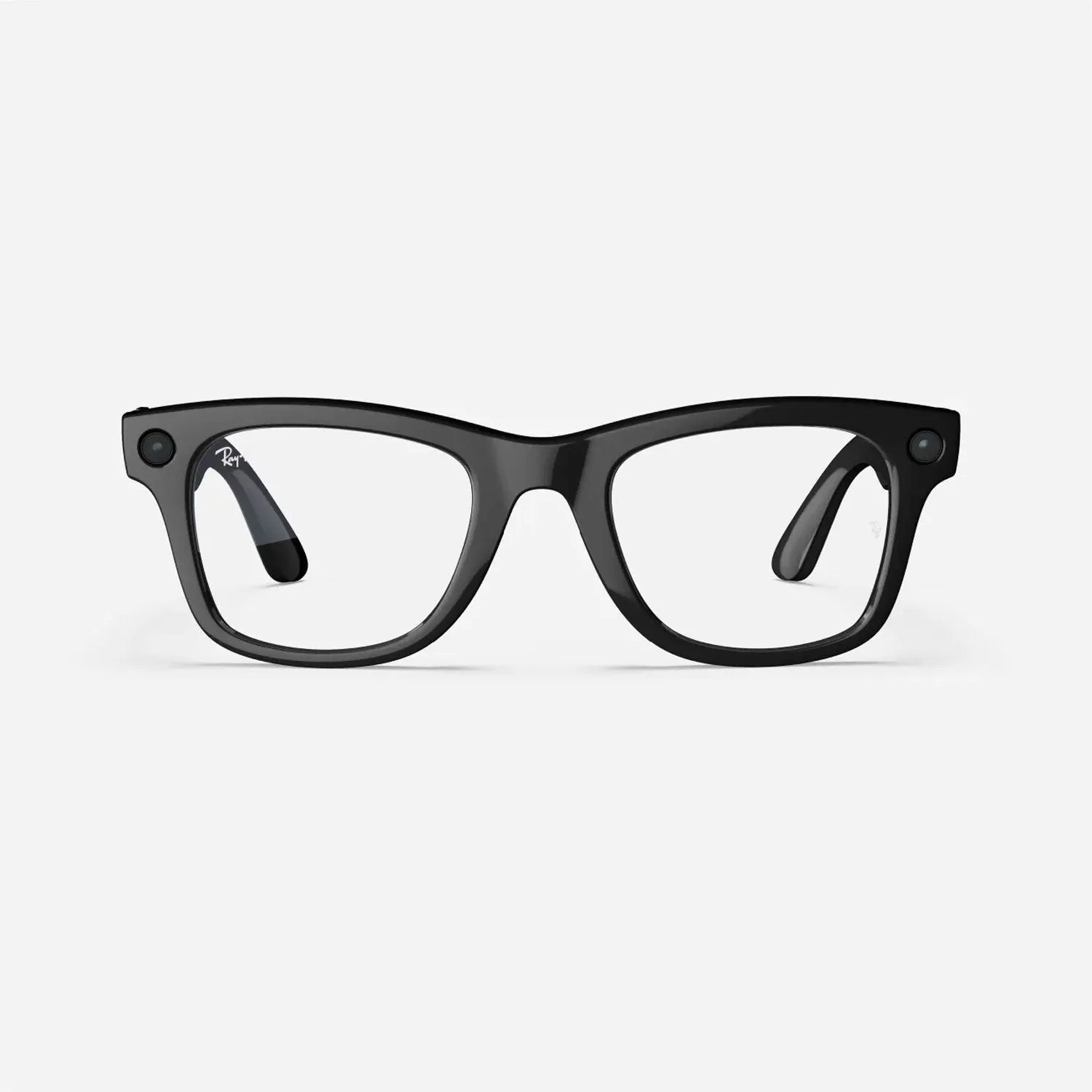 RayBan | Meta Wayfarer Smart Glasses - Shiny Black / Clear