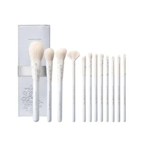 Rownyeon Blue White Porcelain Makeup Brush 12-in-Set RY009