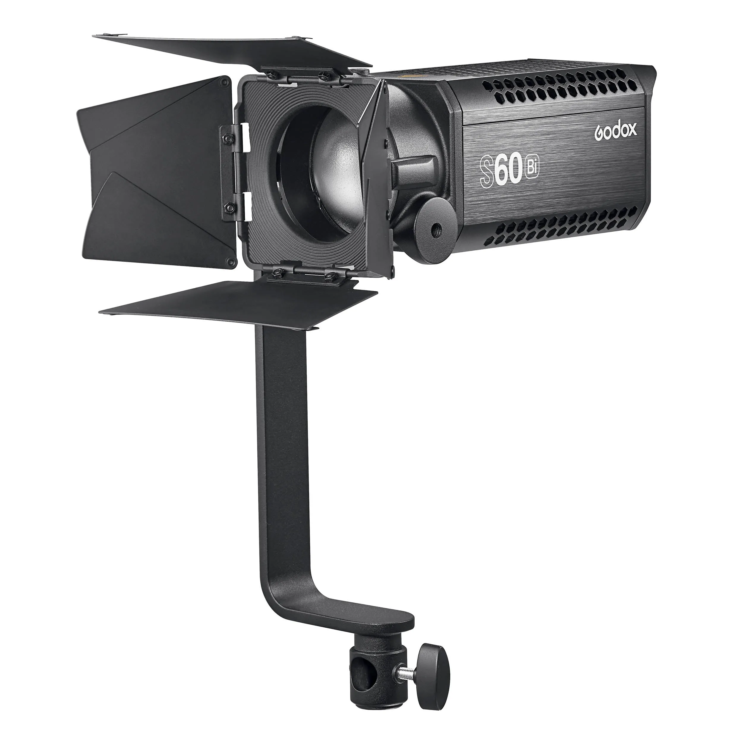 S60Bi K-3 Three-Head 60W Variable-Colour Focusable Dimmable LED Video Light Kit