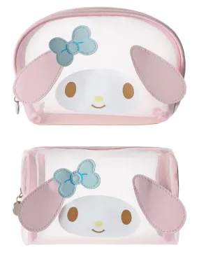 Sanrio My Melody Mesh Cosmetic Bag