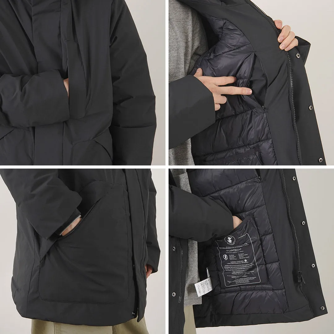 SAVE THE DUCK / Phyllis Synthetic Down Hooded Middle Jacket