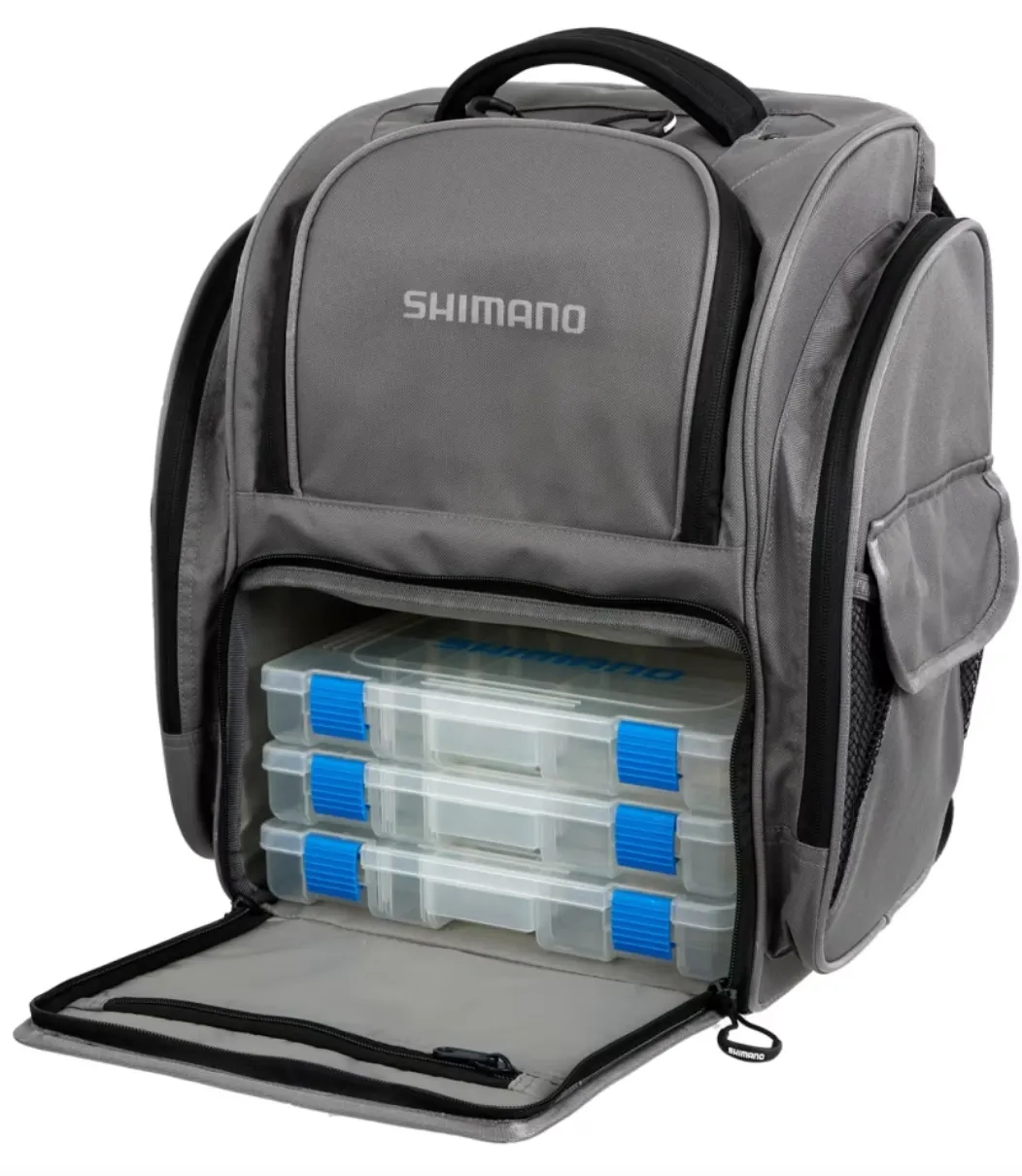 Shimano 23 Back Pack & Tackle Box Large LUGC-15