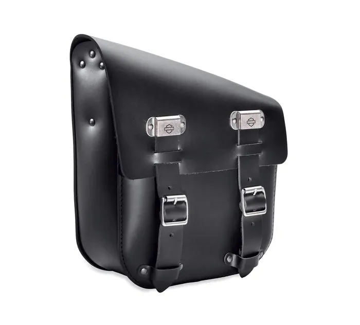 SINGLE-SIDED SWINGARM BAG - SOFTAIL (BLACK)