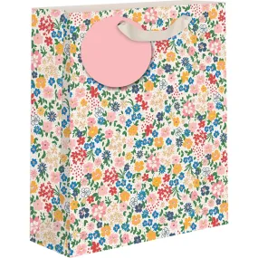 Small Floral Medium Gift Bag