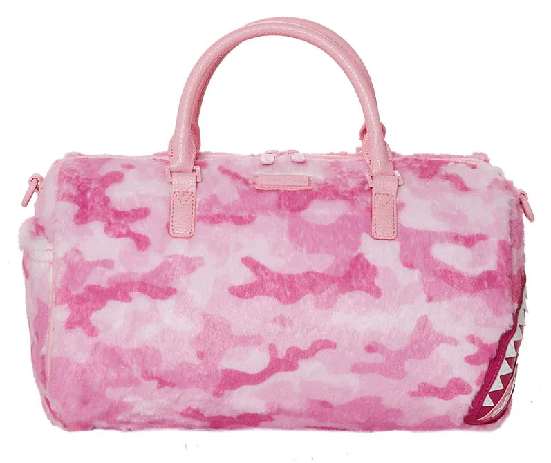 Sprayground Furrrocious In Pink Mini Duffle