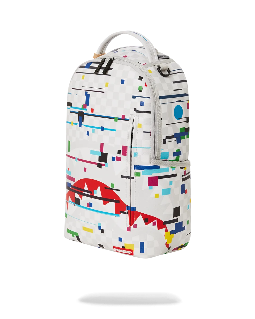 Sprayground Sharks in Paris Glitch Rider Backpack