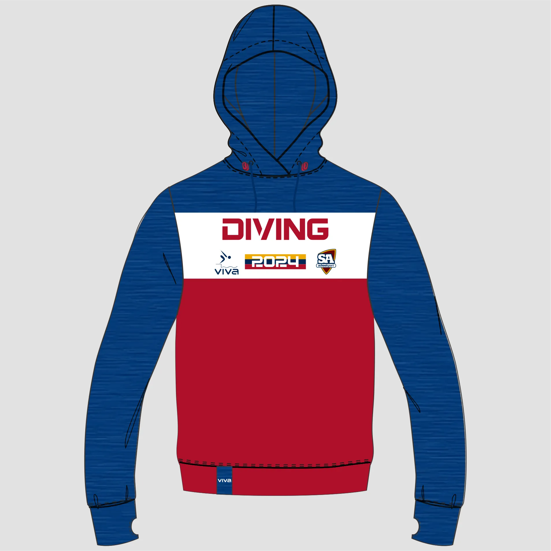 SSSA DIVING EVENT HOODIE