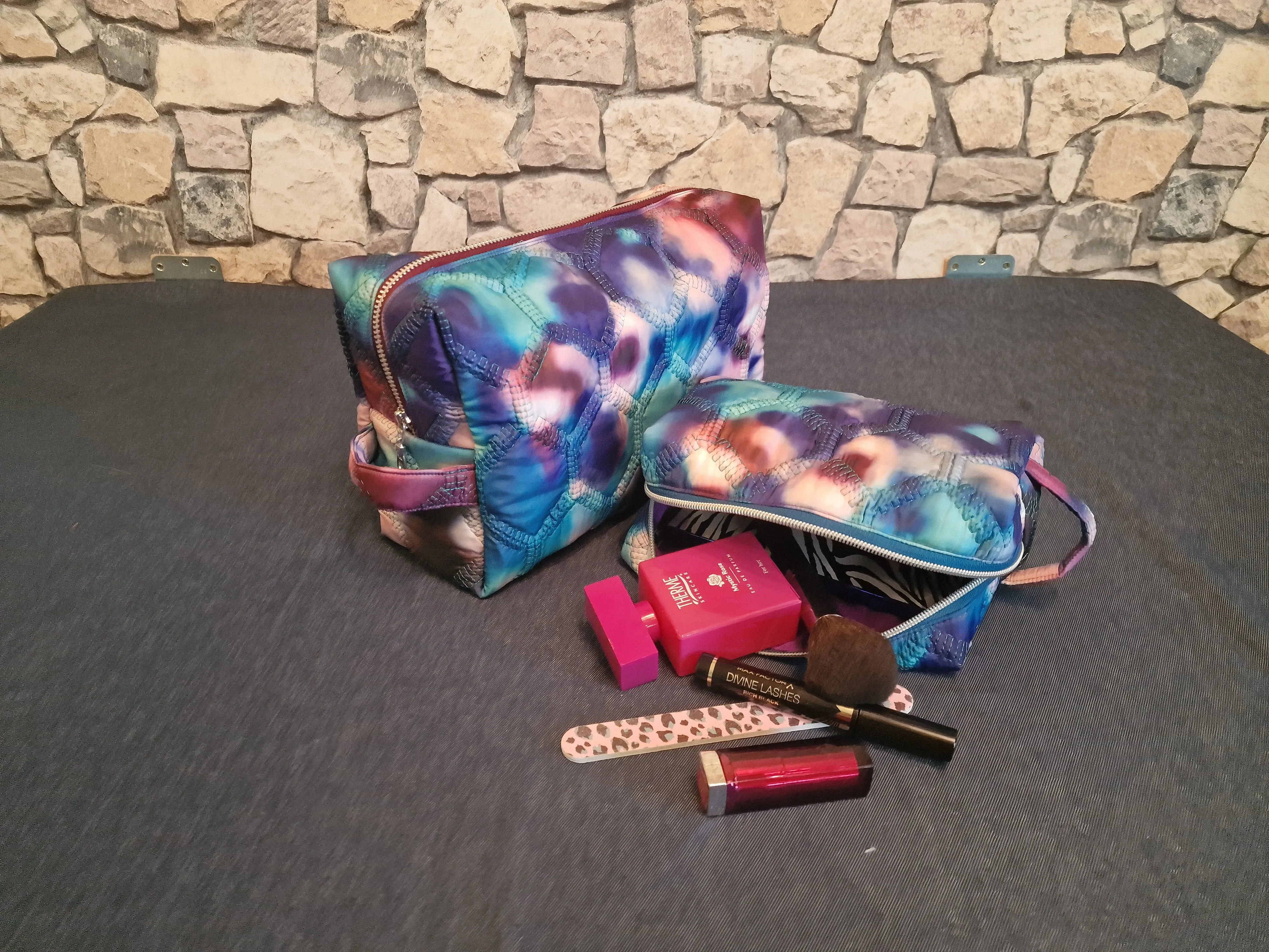 Stephany Travel Toiletry & Cosmetic Bag Pattern