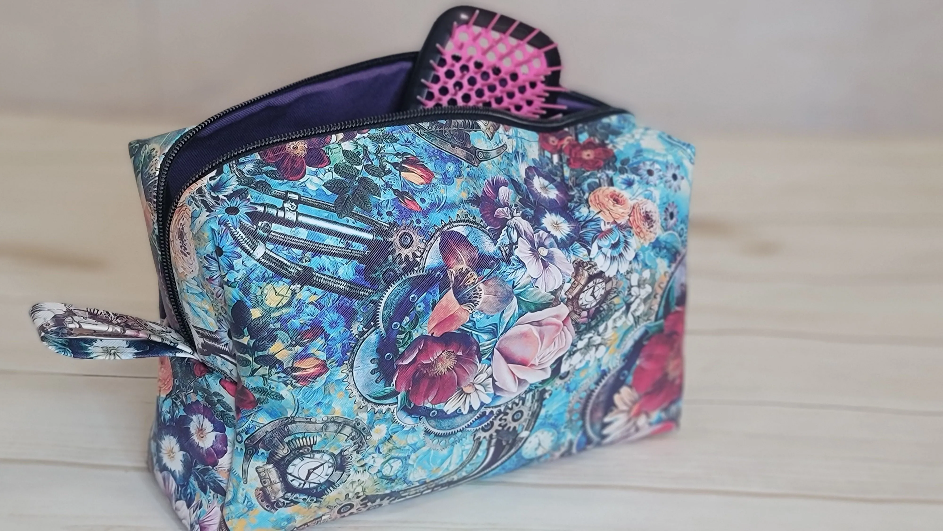 Stephany Travel Toiletry & Cosmetic Bag Pattern