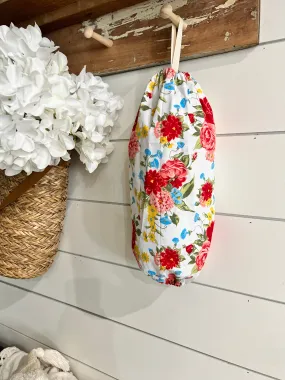 Sweet Rose Bag Holder