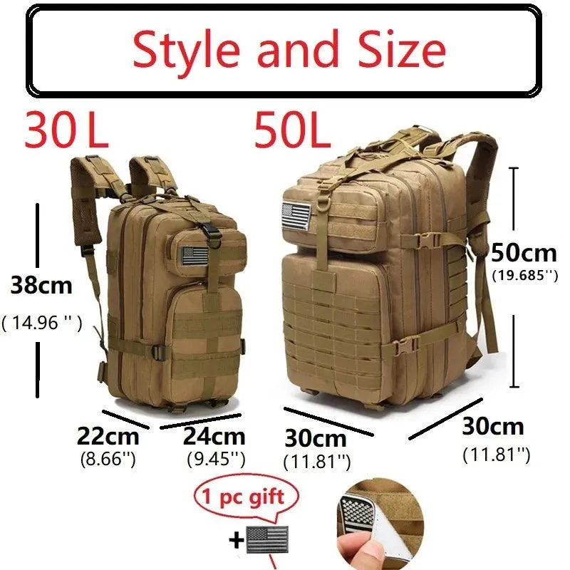 Tactical Cool Backpack CBSS47 Softback Outdoor Waterproof Hiking Travel Camping Bags