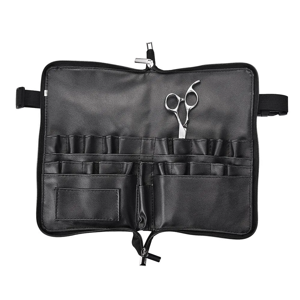 TheLAShop Makeup Brush Belt with Zip 24 Pockets