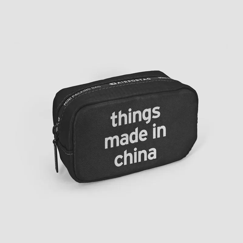 Things Made In China - Mini Packing Bag