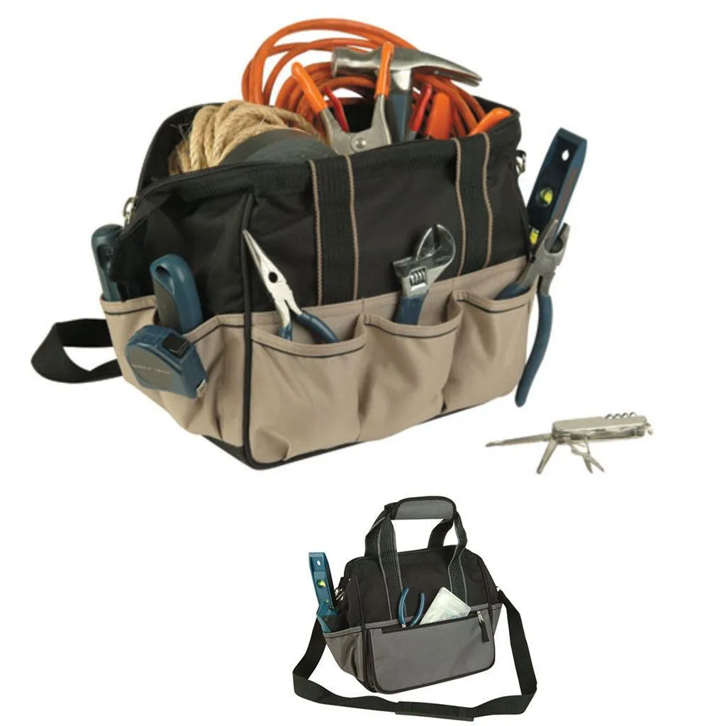 Tool Belt Waist Organizer Handyman Utility Multi Pockets Pouch Storage Garage