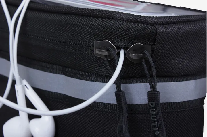 Touch screen bike bag