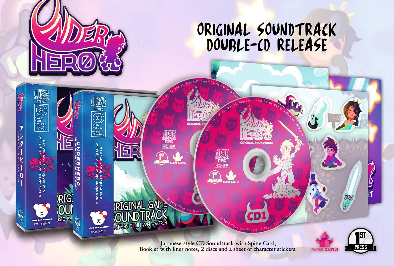 Underhero Deluxe Soundtrack 2CD