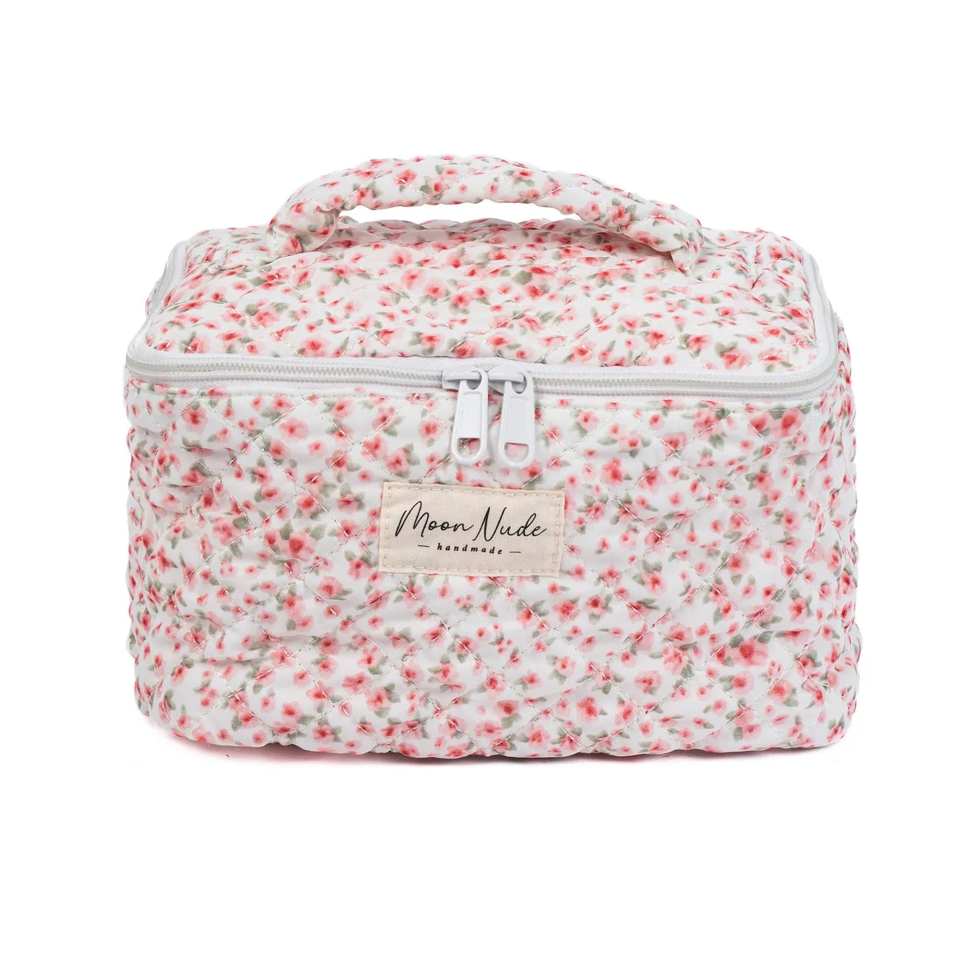 Vanity Bag With Handle - Peony