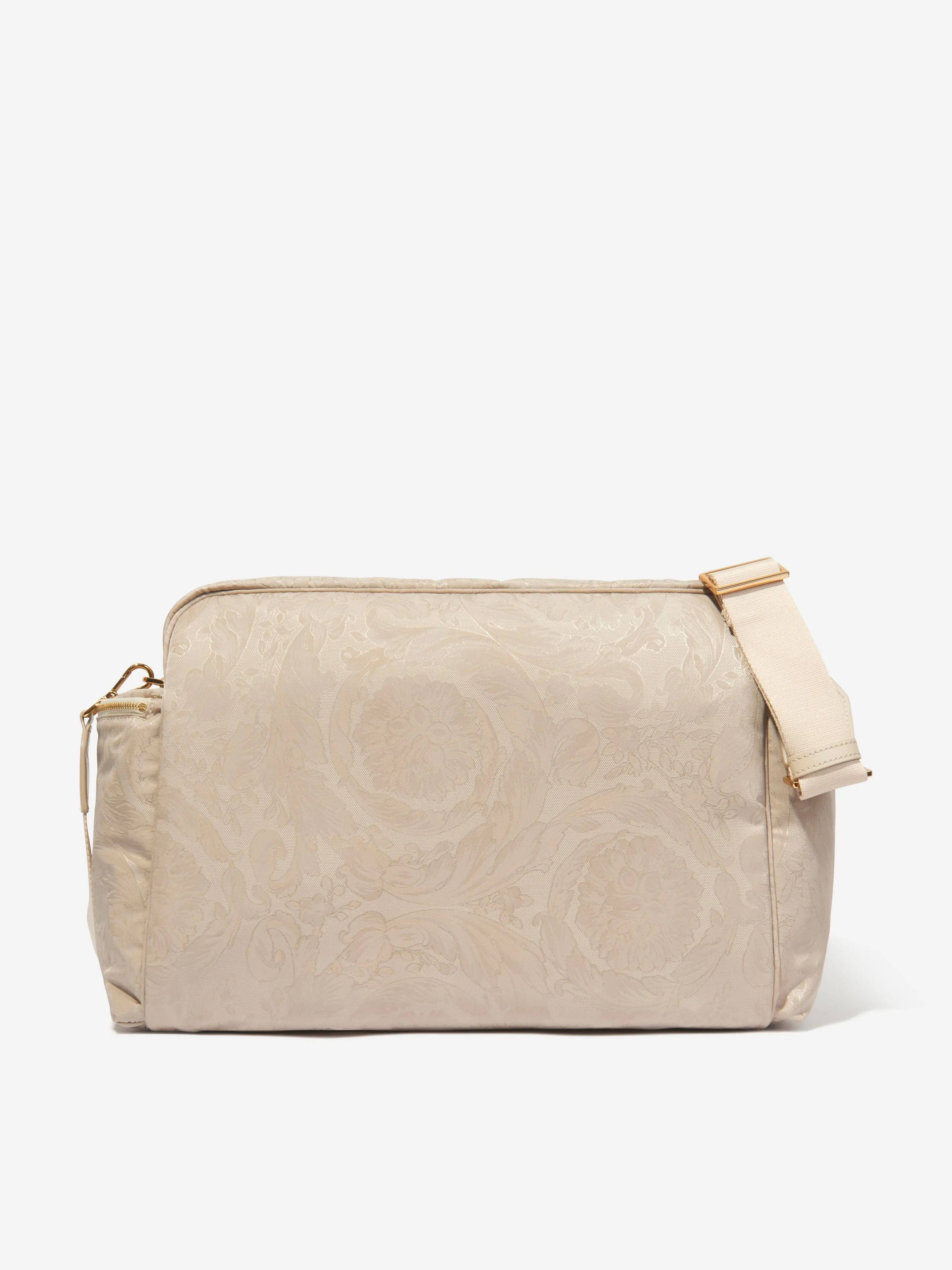 Versace Baby Barocco Logo Changing Bag in Beige (40cm)