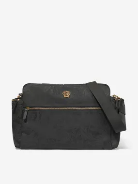 Versace Baby Logo Changing Bag in Black (40cm)