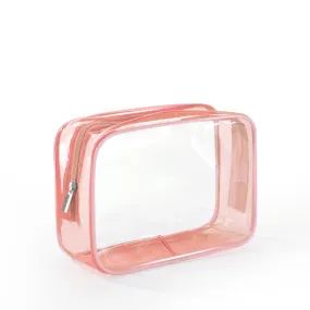 Waterproof PVC transparent cosmetic bag