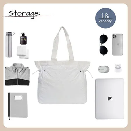 White NGIL Shopper Tote Bag