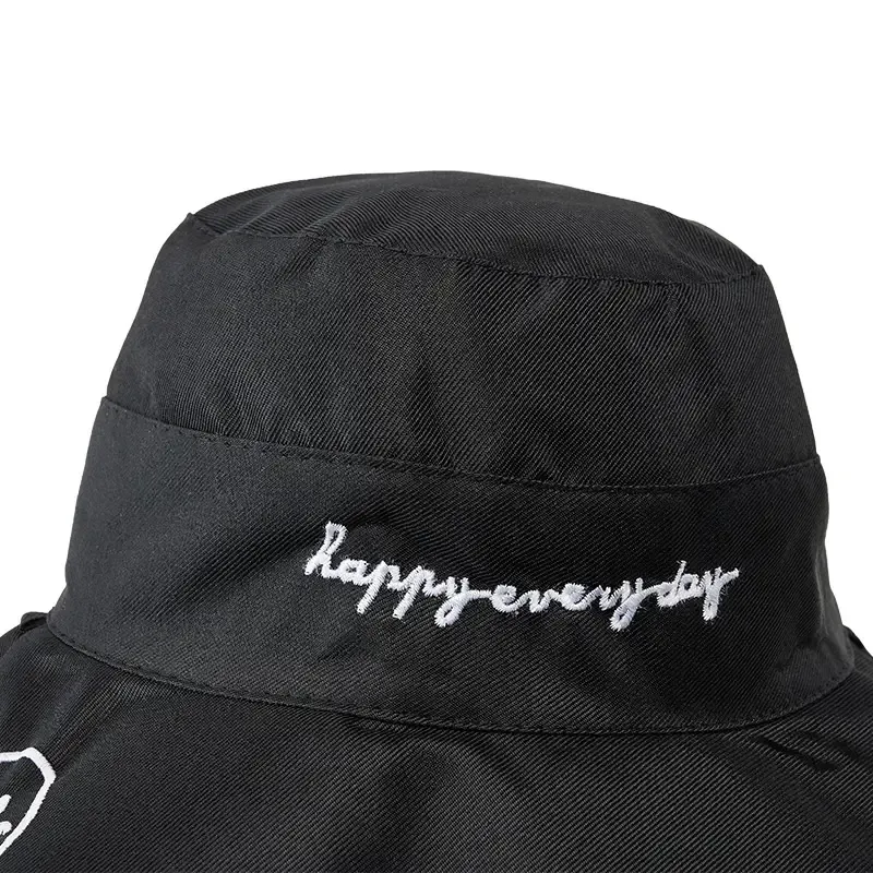 Women's Smiley Double Sided Sunshade Bucket Hat