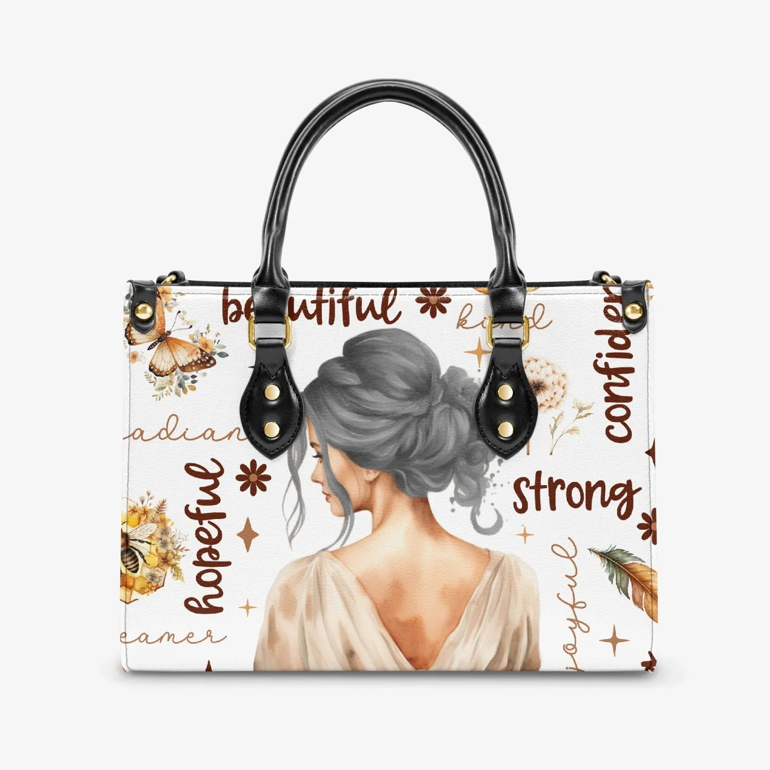 Women's Tote Bag - Affirmations -Grey Hair