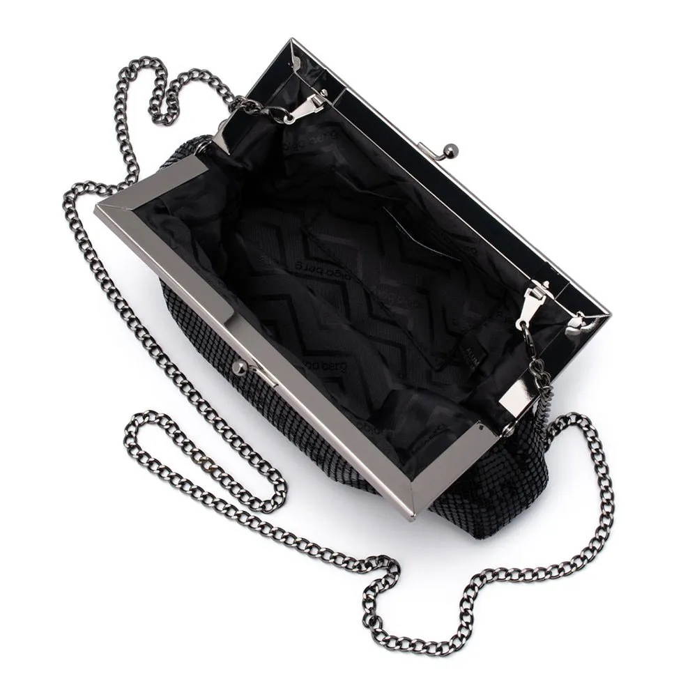 ZARA Mesh Frame Clutch